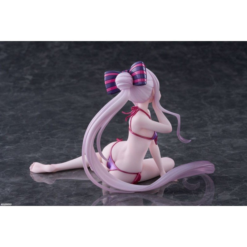 Overlord statuette PVC Desktop Cute Figure Shalltear Swimsuit Ver. 13 cm | 0840342403394