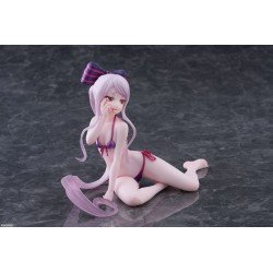 Overlord statuette PVC Desktop Cute Figure Shalltear Swimsuit Ver. 13 cm | 0840342403394