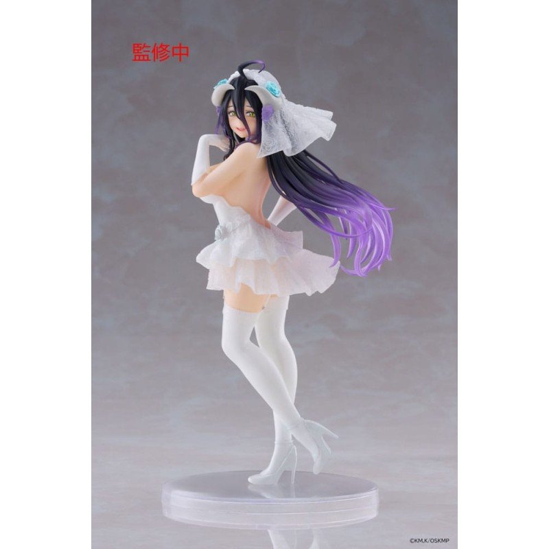 Overlord statuette PVC Coreful Albedo Wedding Ver. 18 cm | 0840342403448