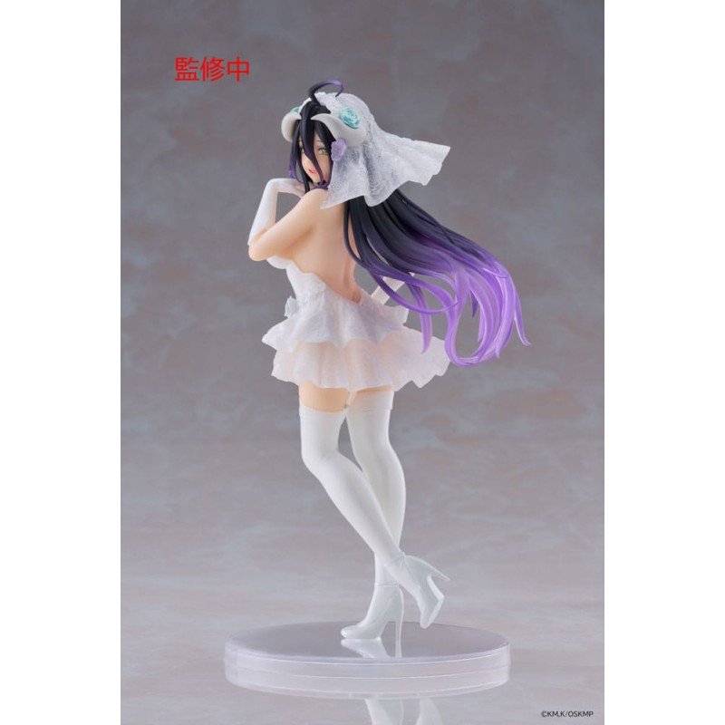 Overlord Coreful PVC Statue Albedo Wedding Ver. 18 cm | 0840342403448