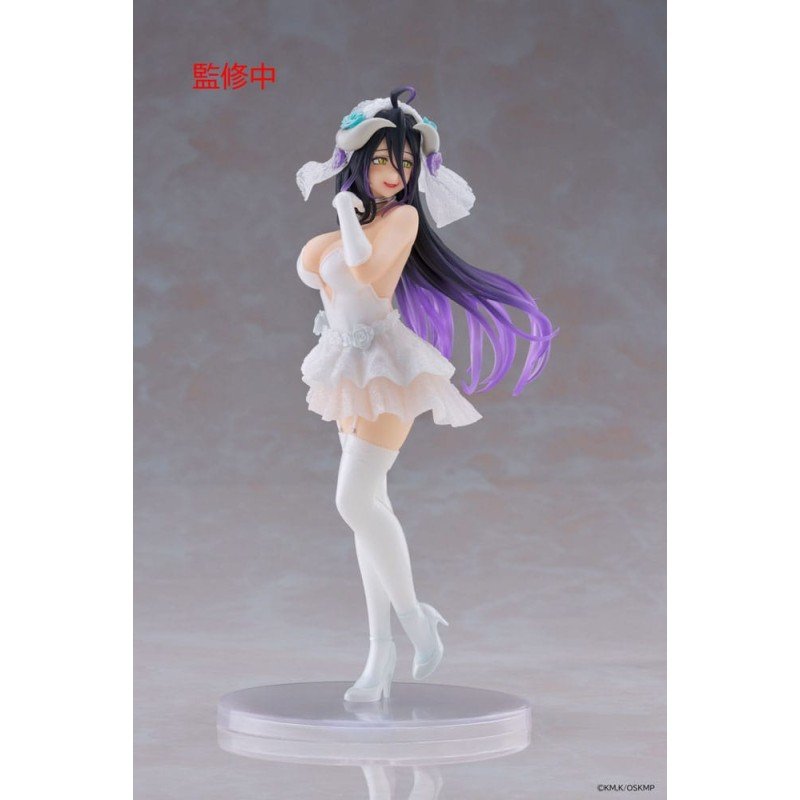 Overlord Coreful PVC Statue Albedo Wedding Ver. 18 cm | 0840342403448