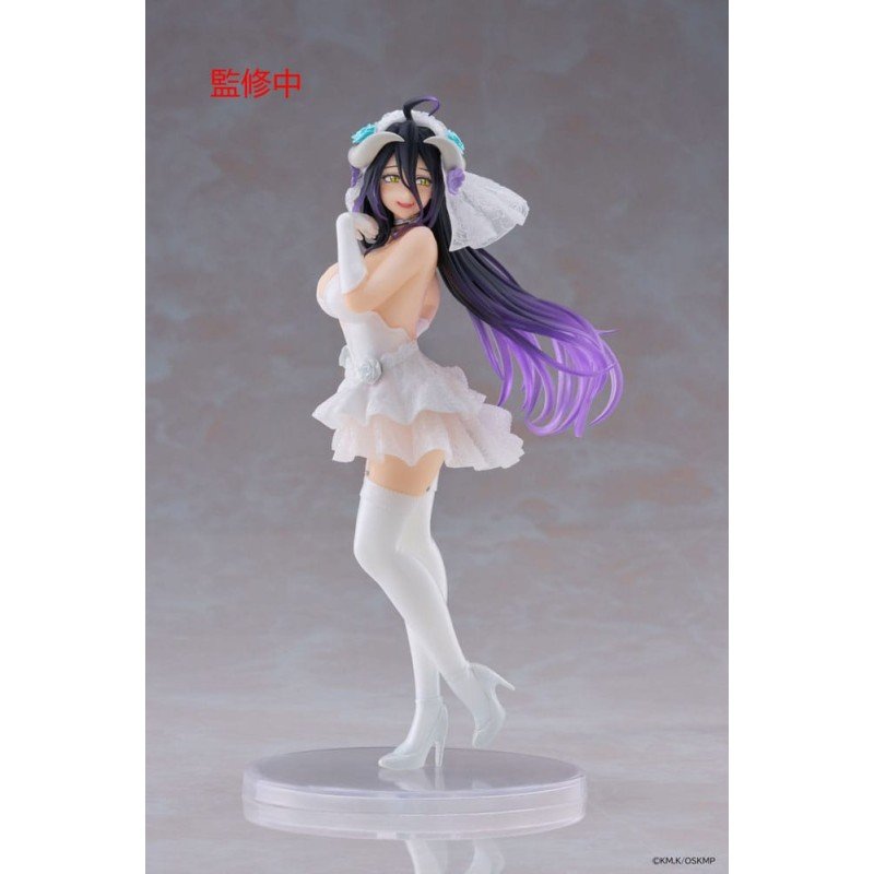 Overlord statuette PVC Coreful Albedo Wedding Ver. 18 cm | 0840342403448
