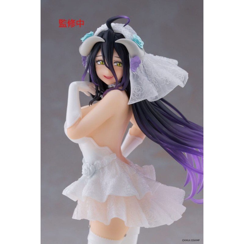 Overlord statuette PVC Coreful Albedo Wedding Ver. 18 cm | 0840342403448