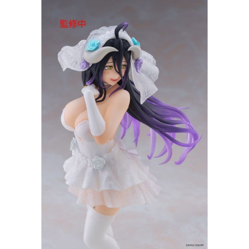 Overlord Coreful PVC Statue Albedo Wedding Ver. 18 cm | 0840342403448