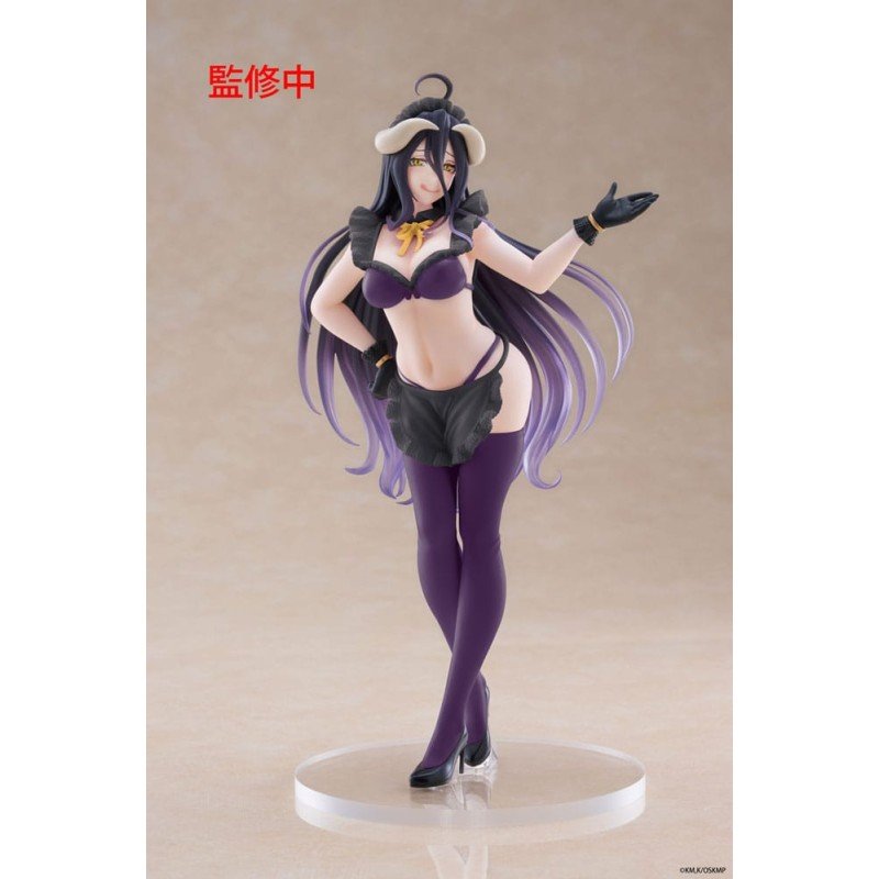 Overlord Coreful PVC Statue Albedo Maid Renewal Edition 18 cm | 0840342403615