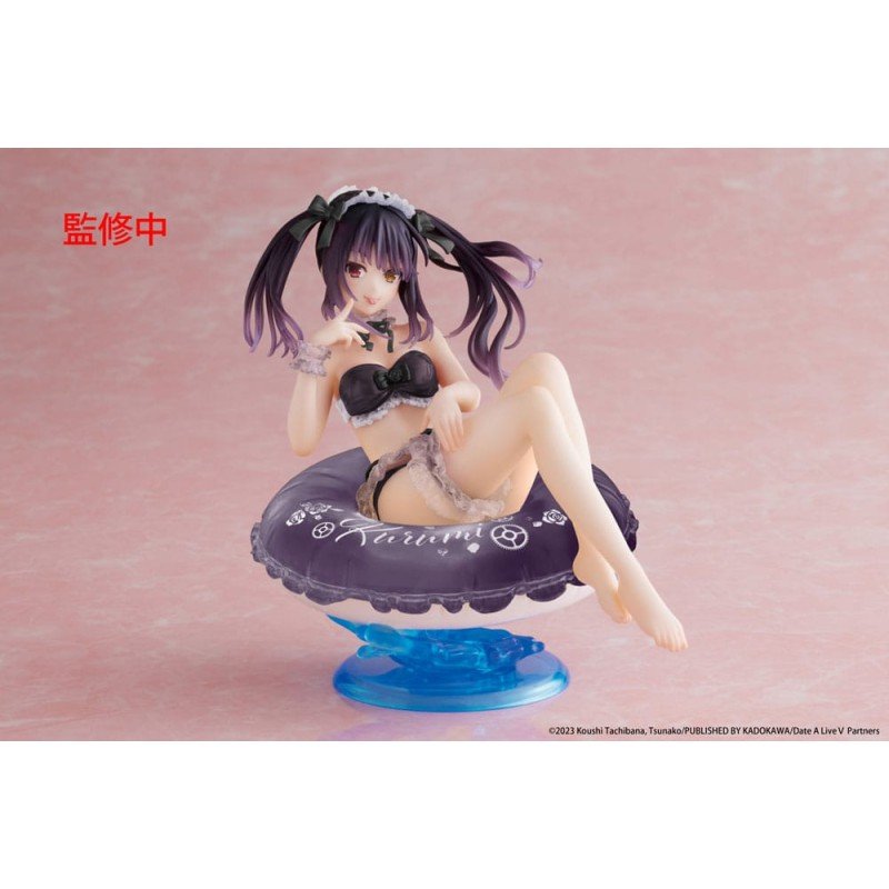 Date A Live IV PVC Statue Aqua Float Girls Figure Kurumi Tokisaki Renewal Edition 10 cm | 0840342403592