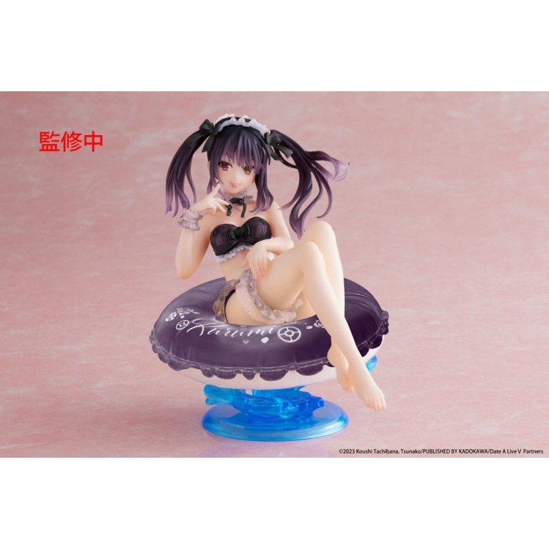 Date A Live IV PVC Statue Aqua Float Girls Figure Kurumi Tokisaki Renewal Edition 10 cm | 0840342403592