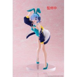 Re:Zero Starting Life in Another World Coreful PVC Statue Rem (Jacket Bunny Ver.) Renewal 18 cm | 0840342403776