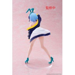 Re:Zero Starting Life in Another World Coreful PVC Statue Rem (Jacket Bunny Ver.) Renewal 18 cm | 0840342403776