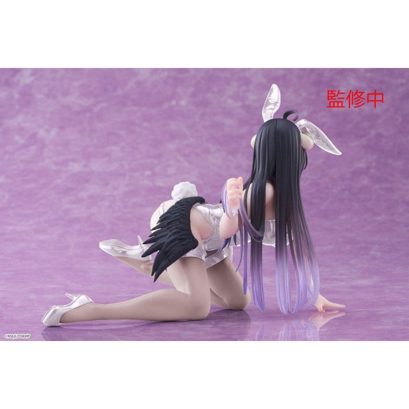 Overlord Desktop Cute PVC Statue Albedo (Bunny Ver.) Renewal 13 cm | 0840342404025