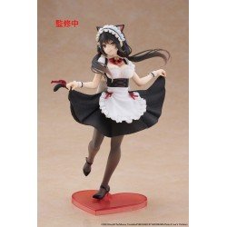 Date A Live V Coreful PVC Statue Kurumi Tokisaki Cat Ear Maid Ver. 18 cm | 0840342403790