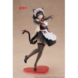 Date A Live V Coreful PVC Statue Kurumi Tokisaki Cat Ear Maid Ver. 18 cm | 0840342403790