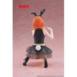 The Quintessential Quintuplets 3 PVC Statue Desktop Cute Figure Yotsuba Nakano (Bunny Ver.) 13 cm | 0840342403677