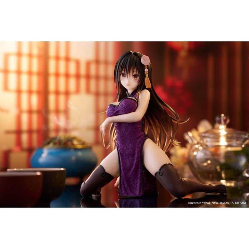 To Love Ru Darkness Desktop Cute PVC Statue Yui Kotegawa (Chinese Dress Ver.) 13 cm | 0840342403646