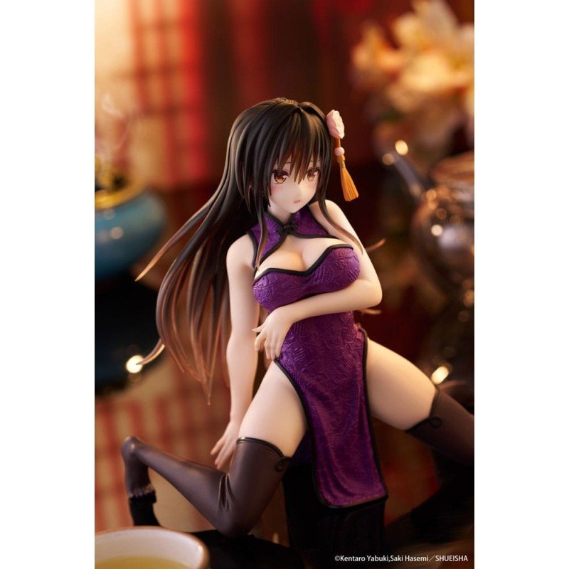 To Love Ru Darkness Desktop Cute PVC Statue Yui Kotegawa (Chinese Dress Ver.) 13 cm | 0840342403646