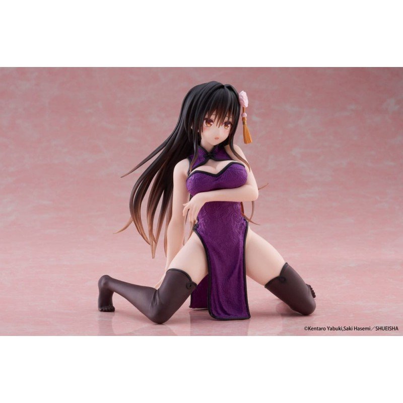 To Love Ru Darkness Desktop Cute PVC Statue Yui Kotegawa (Chinese Dress Ver.) 13 cm | 0840342403646