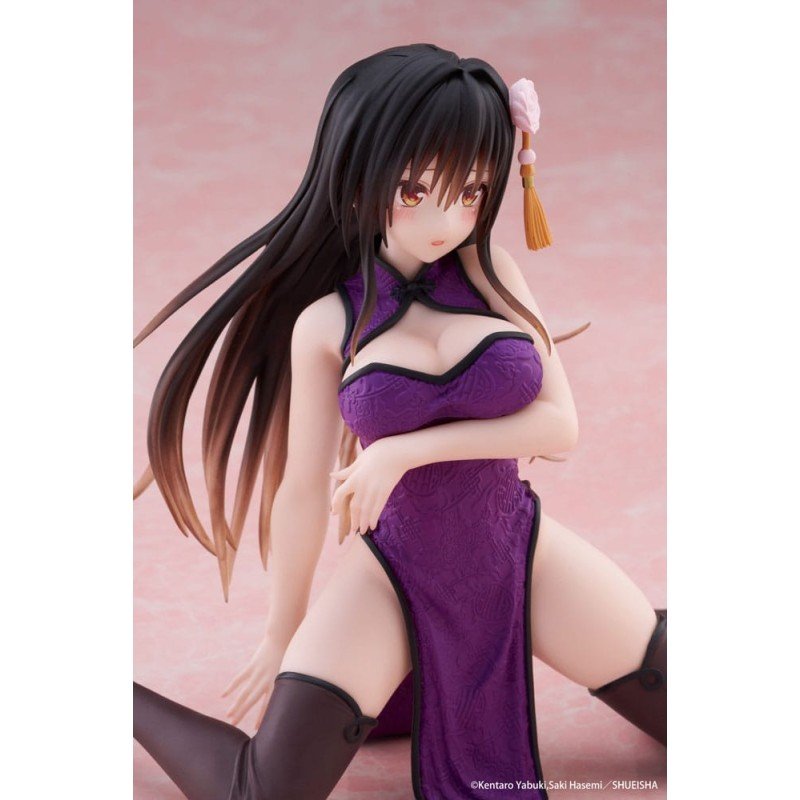 To Love Ru Darkness Desktop Cute PVC Statue Yui Kotegawa (Chinese Dress Ver.) 13 cm | 0840342403646