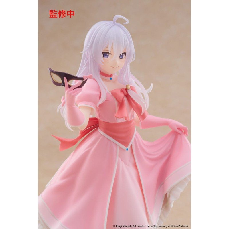 Wandering Witch: The Journey of Elaina Coreful PVC Statue Elaina Mask & Party Dress Ver. 18 cm | 0840342403905