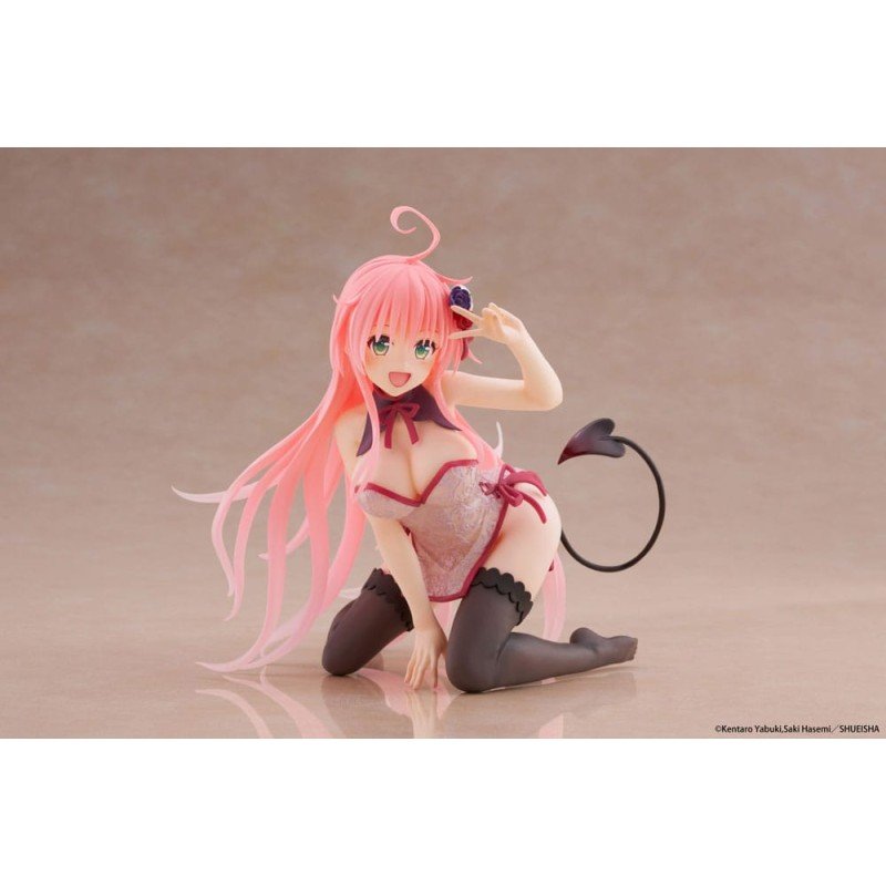 To Love-Ru Darkness PVC Statue Desktop Cute Figure Lala Chinese Dress Ver. 13 cm | 0840342403967