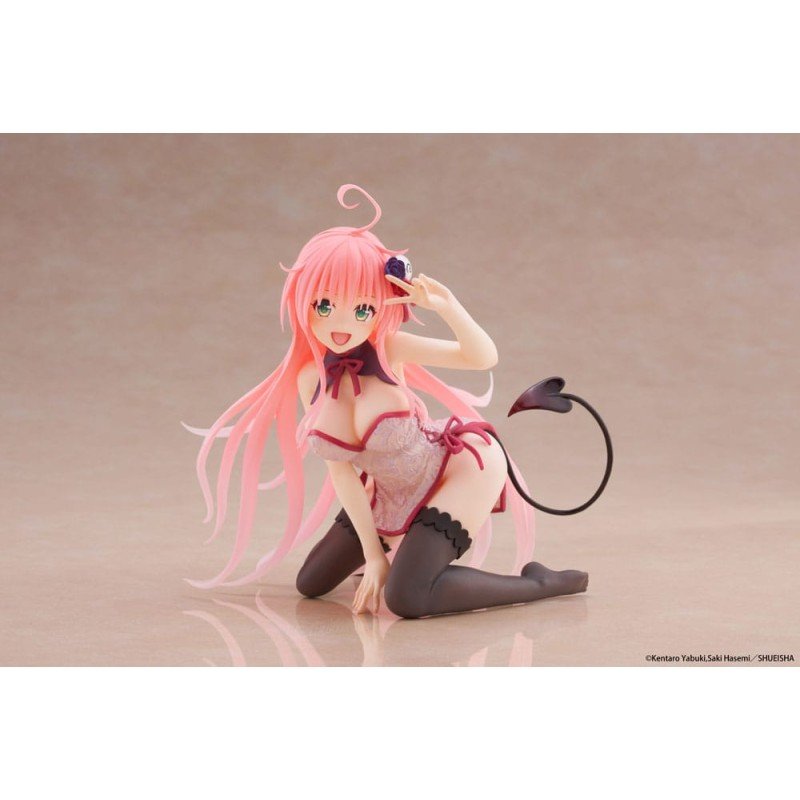 To Love-Ru Darkness PVC Statue Desktop Cute Figure Lala Chinese Dress Ver. 13 cm | 0840342403967