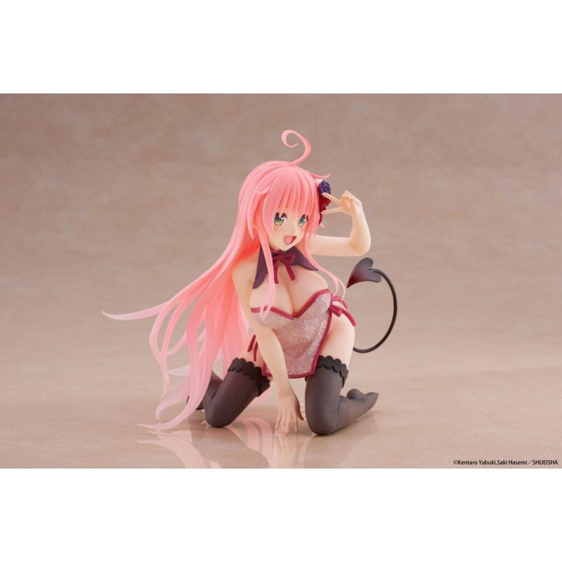 To Love-Ru Darkness PVC Statue Desktop Cute Figure Lala Chinese Dress Ver. 13 cm | 0840342403967