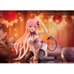 To Love-Ru Darkness PVC Statue Desktop Cute Figure Lala Chinese Dress Ver. 13 cm | 0840342403967