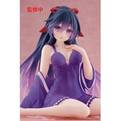 Date A Live V PVC Statue Desktop Cute Figure Tohka Yatogami Nightwear Ver. Renewal 13 cm | 0840342403950