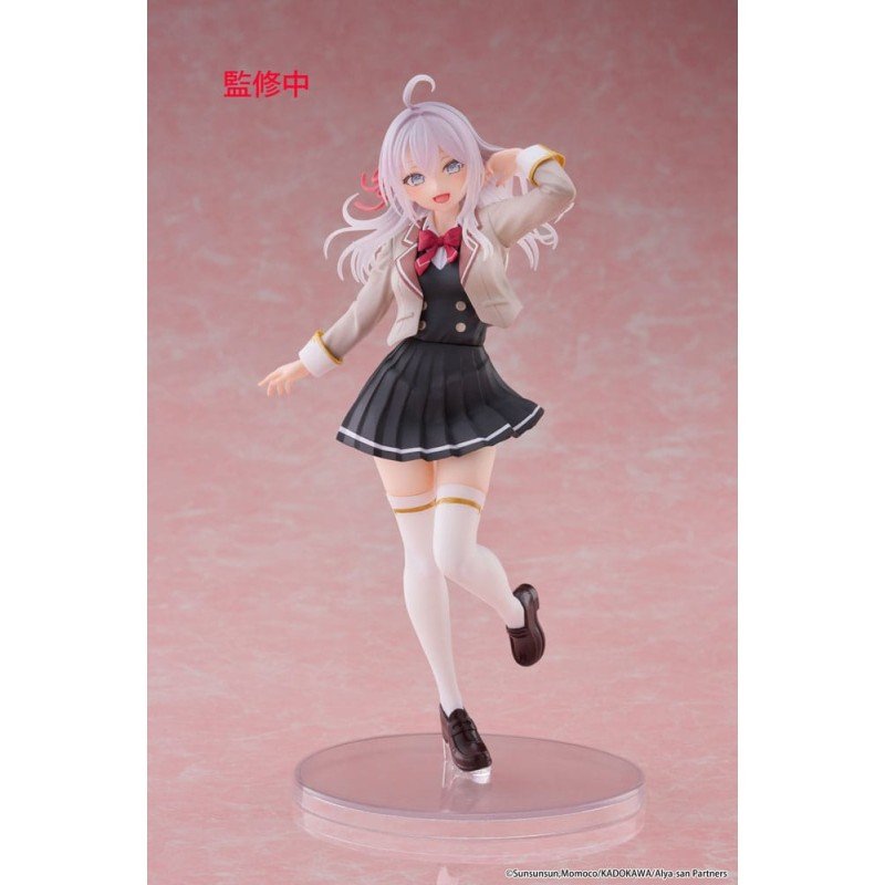 Alya Sometimes Hides Her Feelings in Russian Coreful PVC Statue Alya School Uniform Ver. 18 cm | 0840342403851