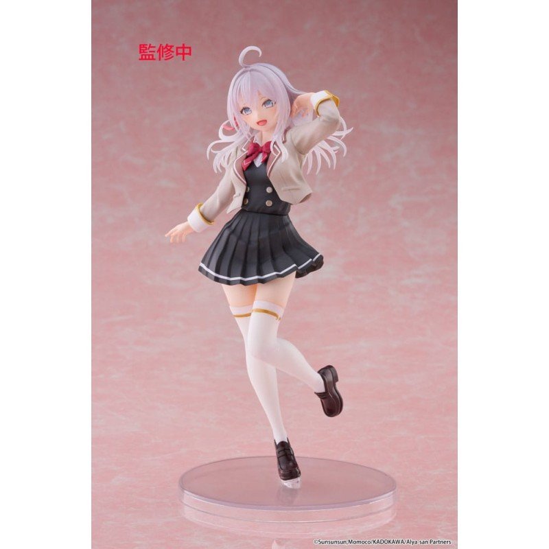 Alya Sometimes Hides Her Feelings in Russian Coreful PVC Statue Alya School Uniform Ver. 18 cm | 0840342403851