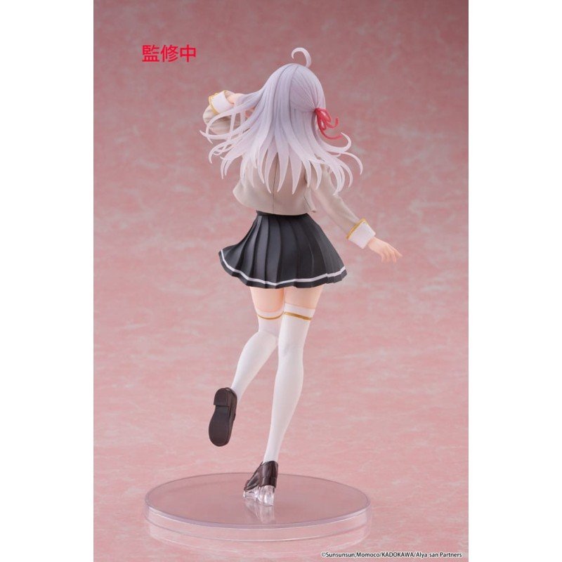 Alya Sometimes Hides Her Feelings in Russian Coreful PVC Statue Alya School Uniform Ver. 18 cm | 0840342403851