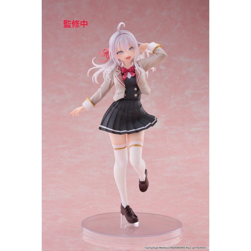 Alya Sometimes Hides Her Feelings in Russian Coreful PVC Statue Alya School Uniform Ver. 18 cm | 0840342403851