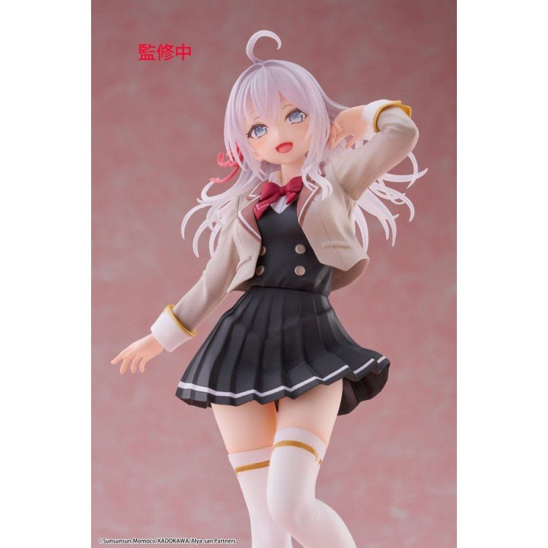 Alya Sometimes Hides Her Feelings in Russian Coreful PVC Statue Alya School Uniform Ver. 18 cm | 0840342403851