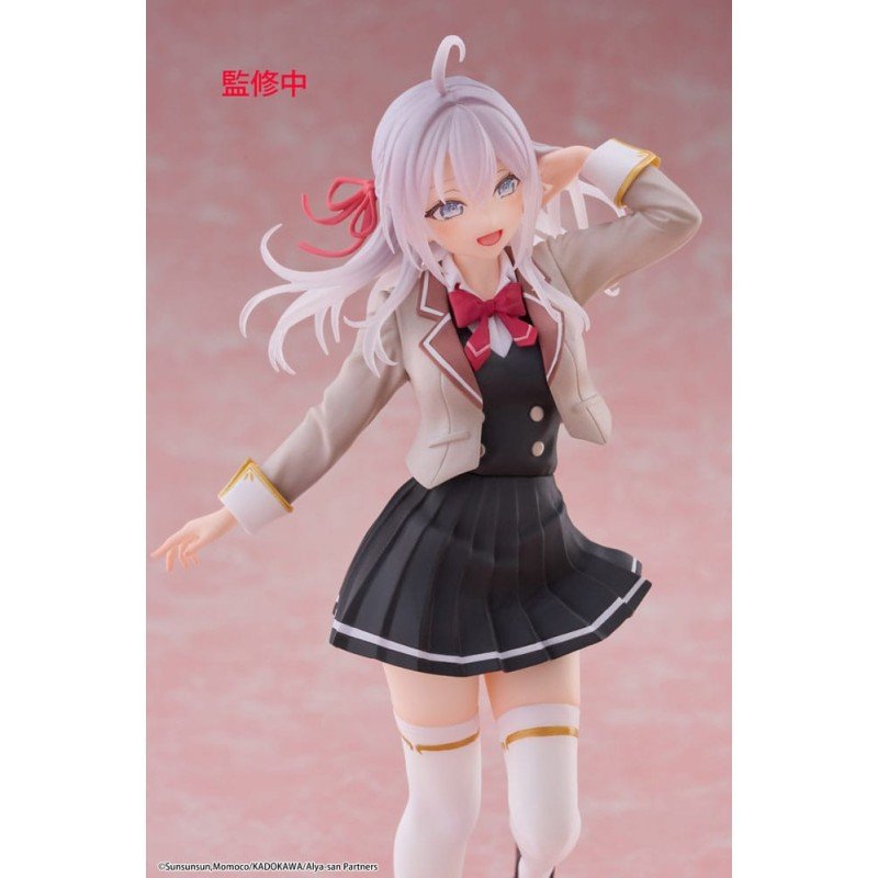 Alya Sometimes Hides Her Feelings in Russian Coreful PVC Statue Alya School Uniform Ver. 18 cm | 0840342403851