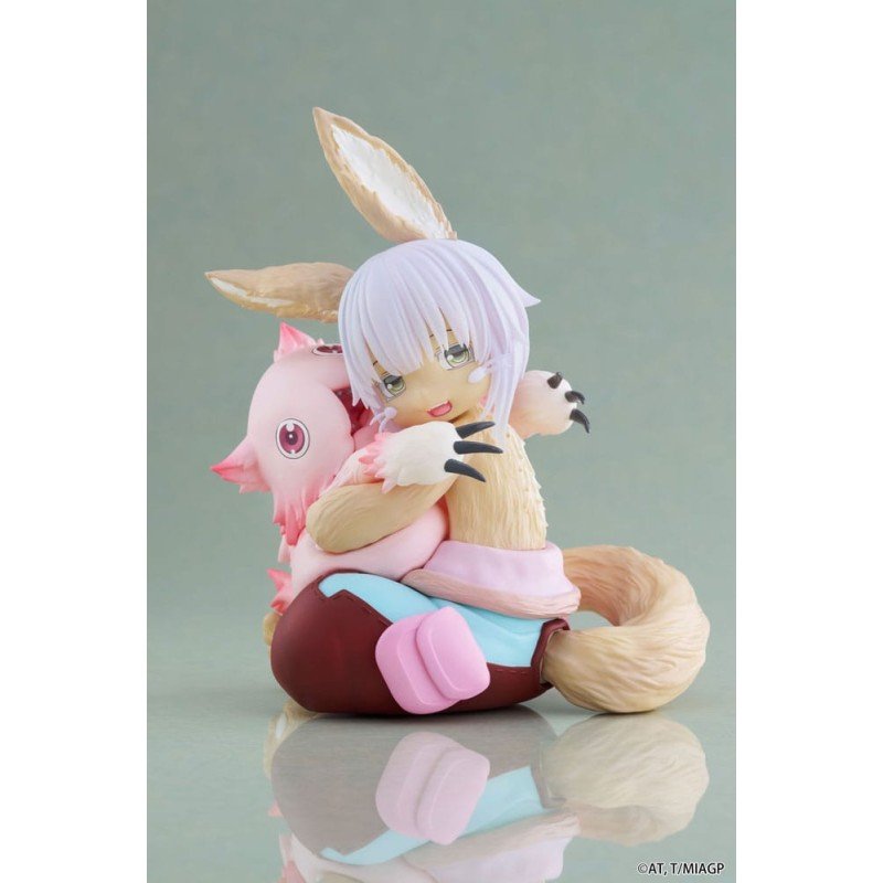 Made in Abyss: The Golden City of the Scorching Sun PVC Statue Desktop Cute Figure Nanachi & Mitty Reissue 13 cm | 0840342404179