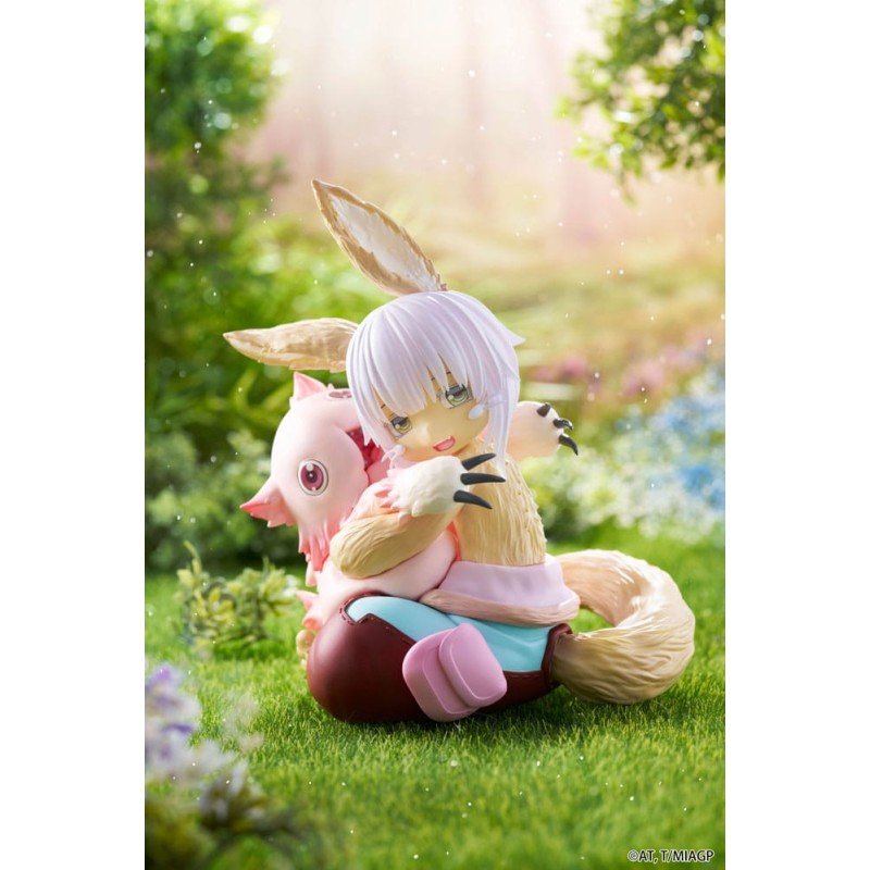 Made in Abyss: The Golden City of the Scorching Sun PVC Statue Desktop Cute Figure Nanachi & Mitty Reissue 13 cm | 0840342404179