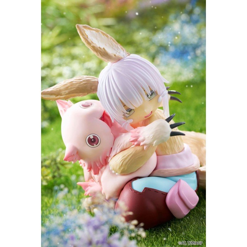 Made in Abyss: The Golden City of the Scorching Sun PVC Statue Desktop Cute Figure Nanachi & Mitty Reissue 13 cm | 0840342404179