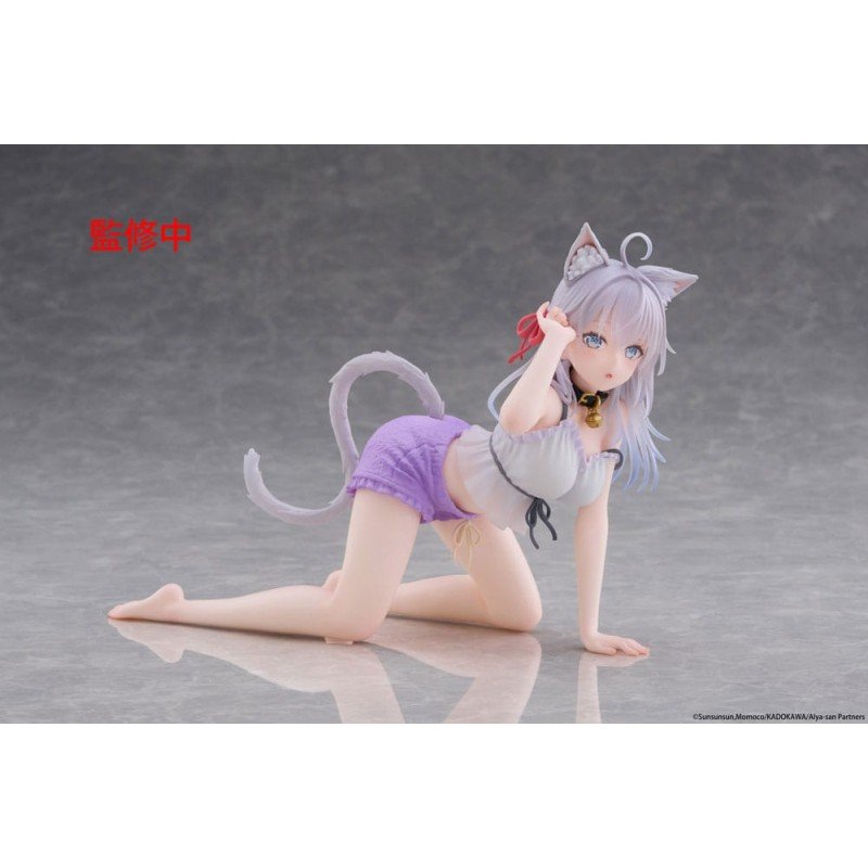 Alya Sometimes Hides Her Feelings in Russian PVC Statue Desktop Cute Figure Alya Cat Ear Roomwear Ver. 13 cm | 0840342403929