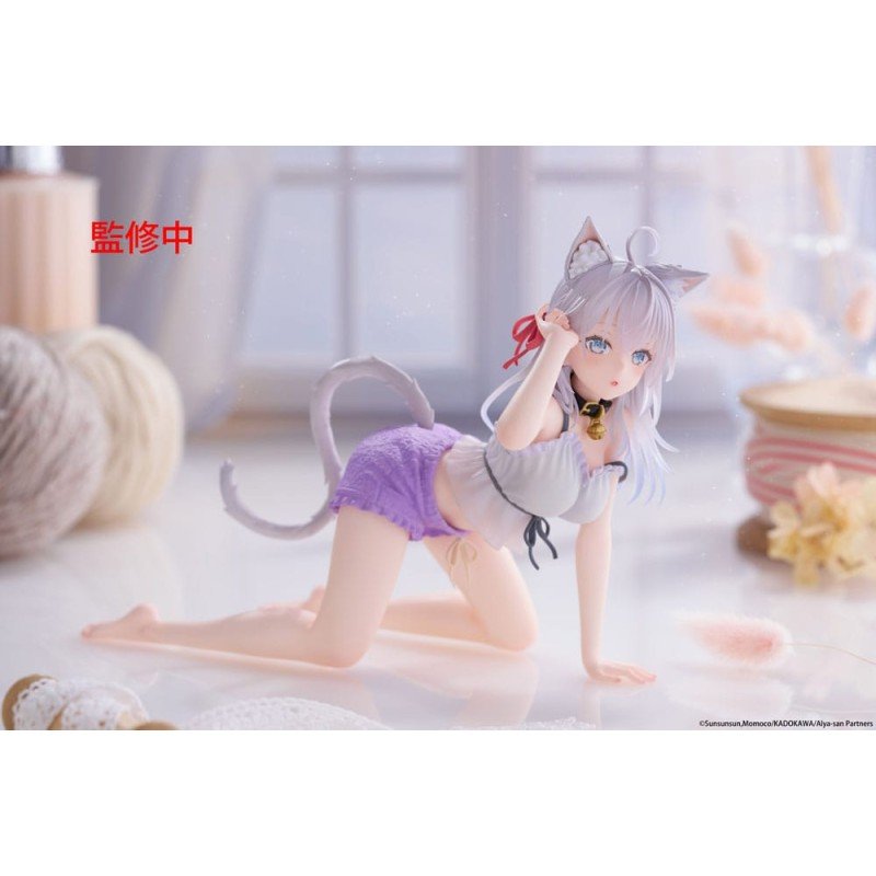 Alya Sometimes Hides Her Feelings in Russian PVC Statue Desktop Cute Figure Alya Cat Ear Roomwear Ver. 13 cm | 0840342403929