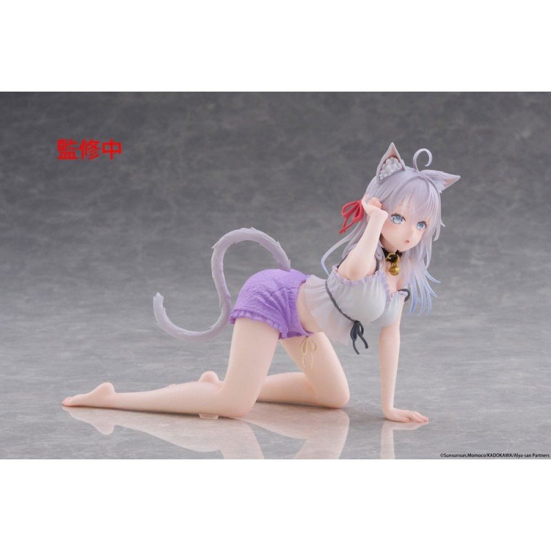 Alya Sometimes Hides Her Feelings in Russian PVC Statue Desktop Cute Figure Alya Cat Ear Roomwear Ver. 13 cm | 0840342403929