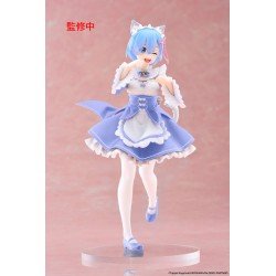 Re:Zero Starting Life in Another World Coreful PVC Statue Rem Cat Maid Ver. Renewal 18 cm | 0840342403899