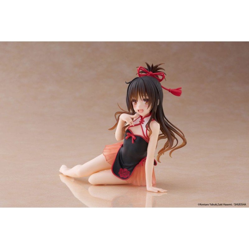 To Love-Ru Darkness PVC Statue Desktop Cute Figure Mikan Yuki Chinese Dress Ver. 13 cm | 0840342404186