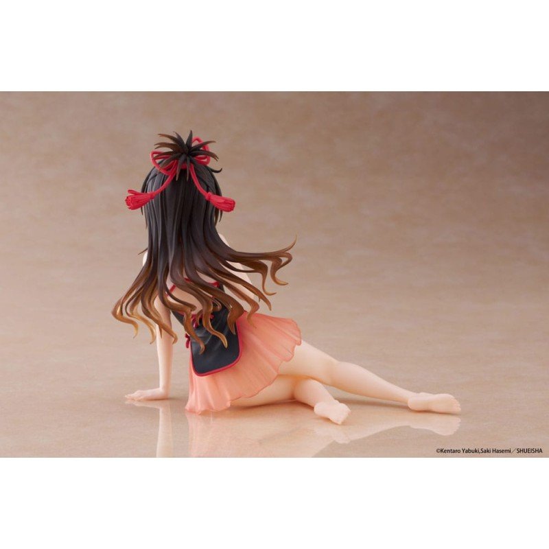 To Love-Ru Darkness PVC Statue Desktop Cute Figure Mikan Yuki Chinese Dress Ver. 13 cm | 0840342404186