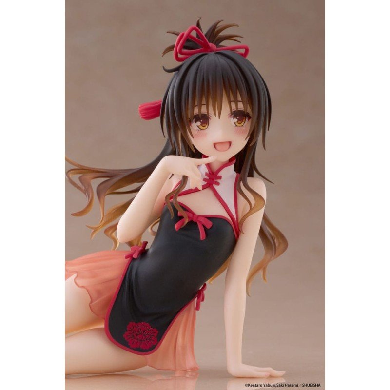 To Love-Ru Darkness PVC Statue Desktop Cute Figure Mikan Yuki Chinese Dress Ver. 13 cm | 0840342404186