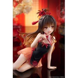 To Love-Ru Darkness PVC Statue Desktop Cute Figure Mikan Yuki Chinese Dress Ver. 13 cm | 0840342404186