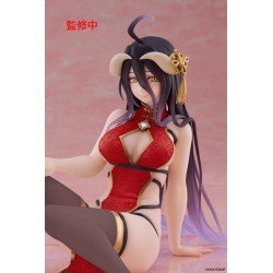 Overlord PVC Statue Desktop Cute Figure Albedo Chinese Dress Ver. Renewal 13 cm | 0840342404216