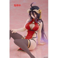 Overlord PVC Statue Desktop Cute Figure Albedo Chinese Dress Ver. Renewal 13 cm | 0840342404216