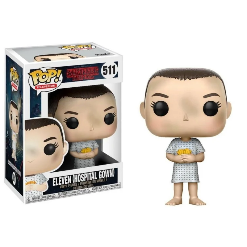 Stranger Things Figurine Funko POP! TV vinyl Eleven (Hospital Gown) 10 cm | 889698144247