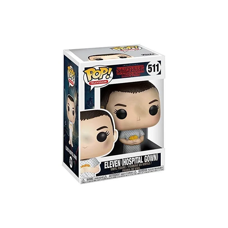 Stranger Things Figure Funko POP! Eleven vinyl TV (Hospital Gown) 10 cm | 889698144247