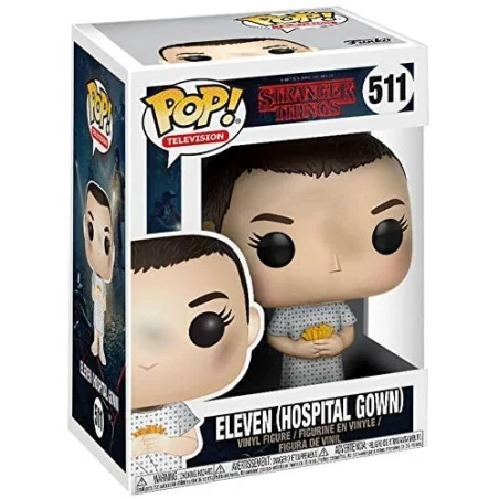 Stranger Things Figure Funko POP! Eleven vinyl TV (Hospital Gown) 10 cm | 889698144247