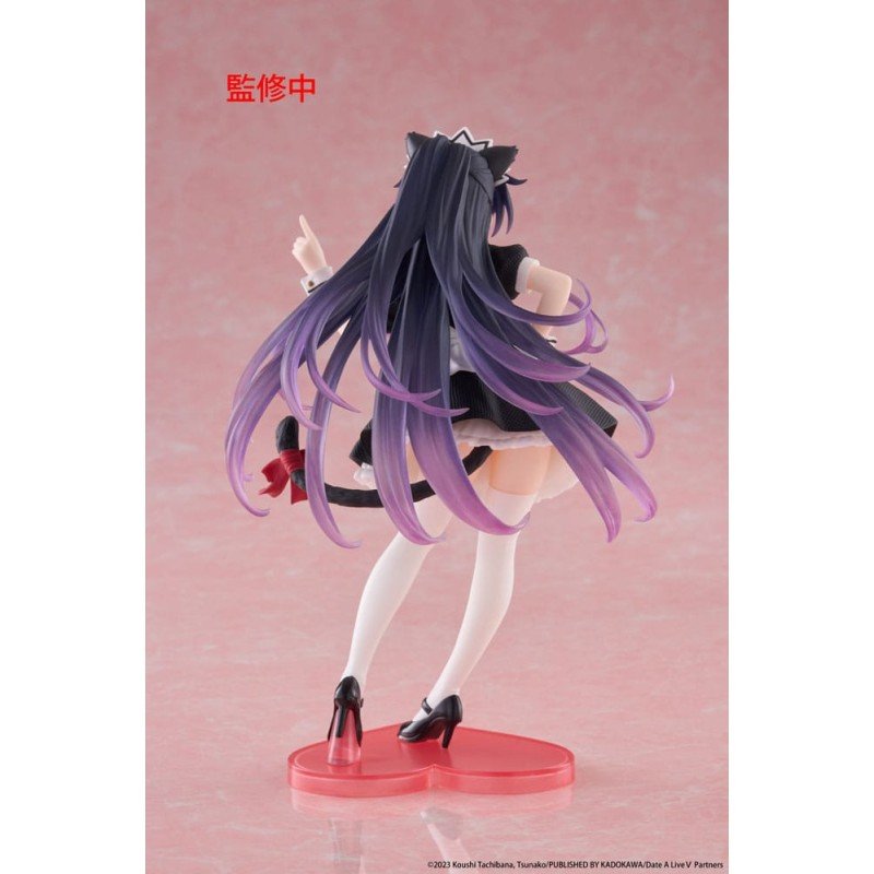 Date A Live V Coreful PVC Statue Tohka Yatogami Cat Ear Maid Ver. 18 cm | 0840342404223